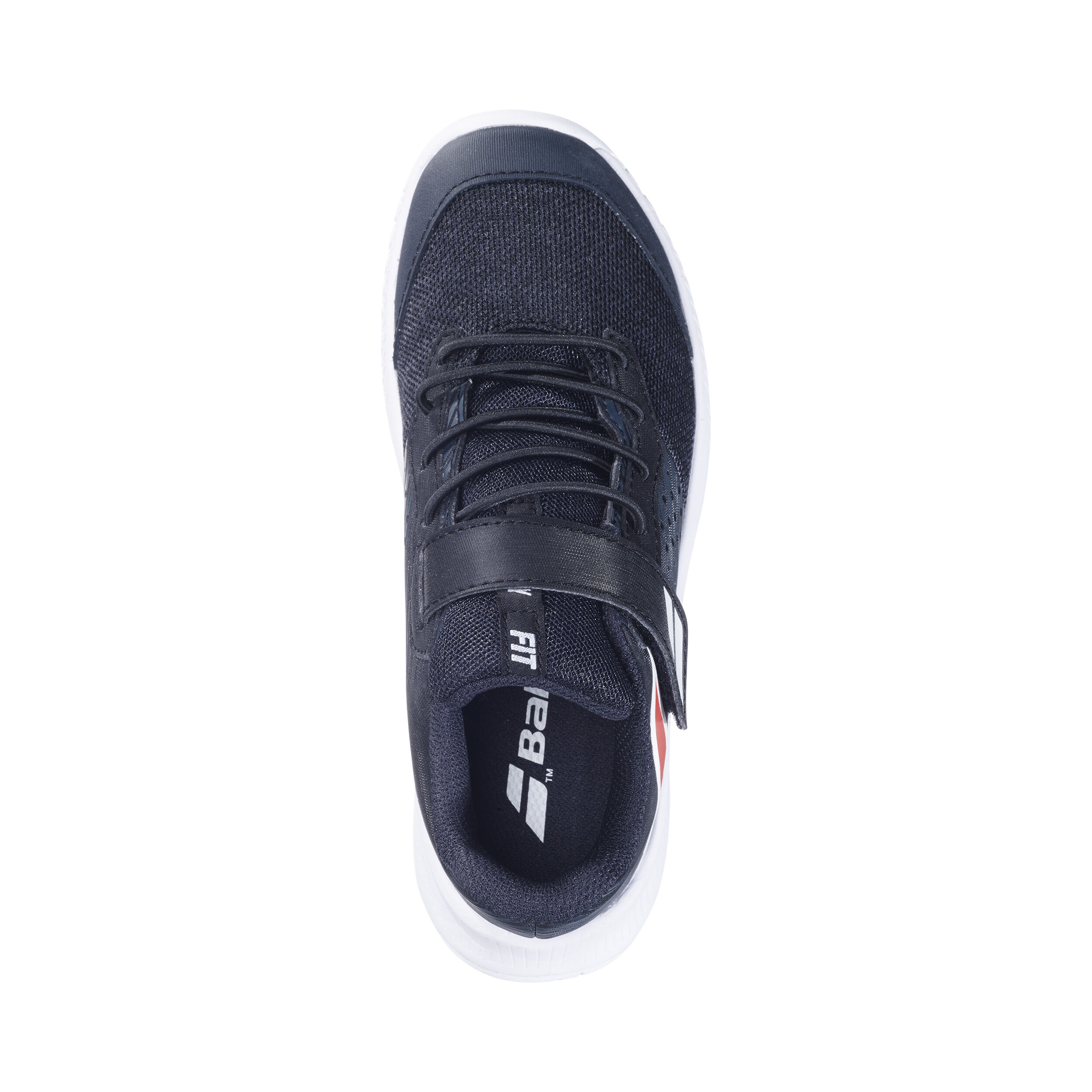 Pulsion AC Allcourtschuh Kinder - Schwarz, Orange