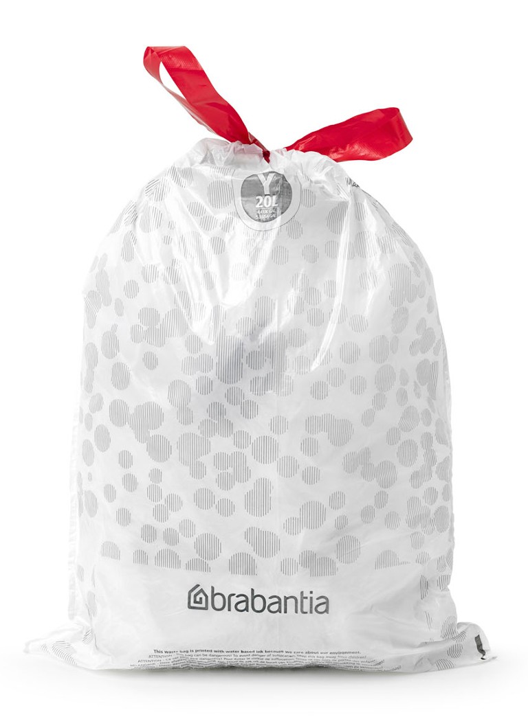 Sacs poubelle Brabantia Perfect Fit Y 20L, lot de 120