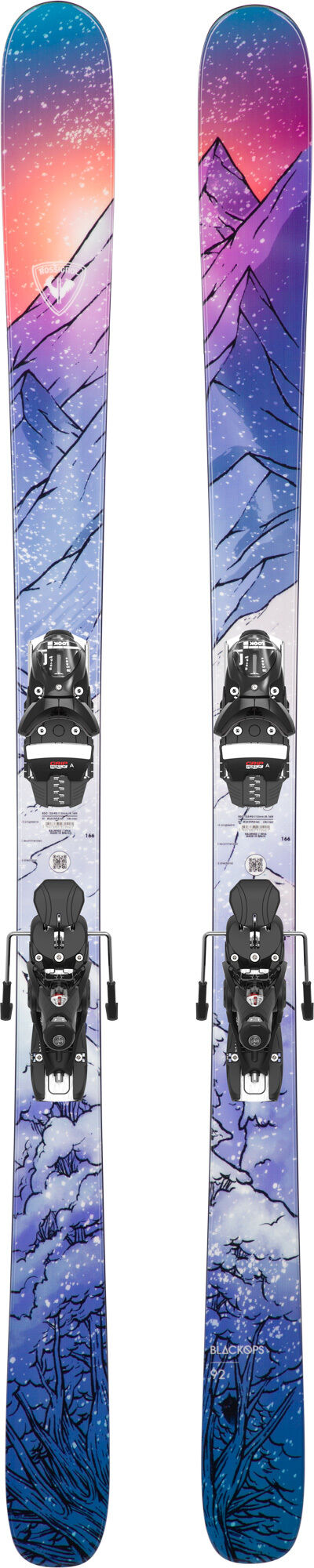 Skis de freeride femme BLACKOPS W 92 OPEN