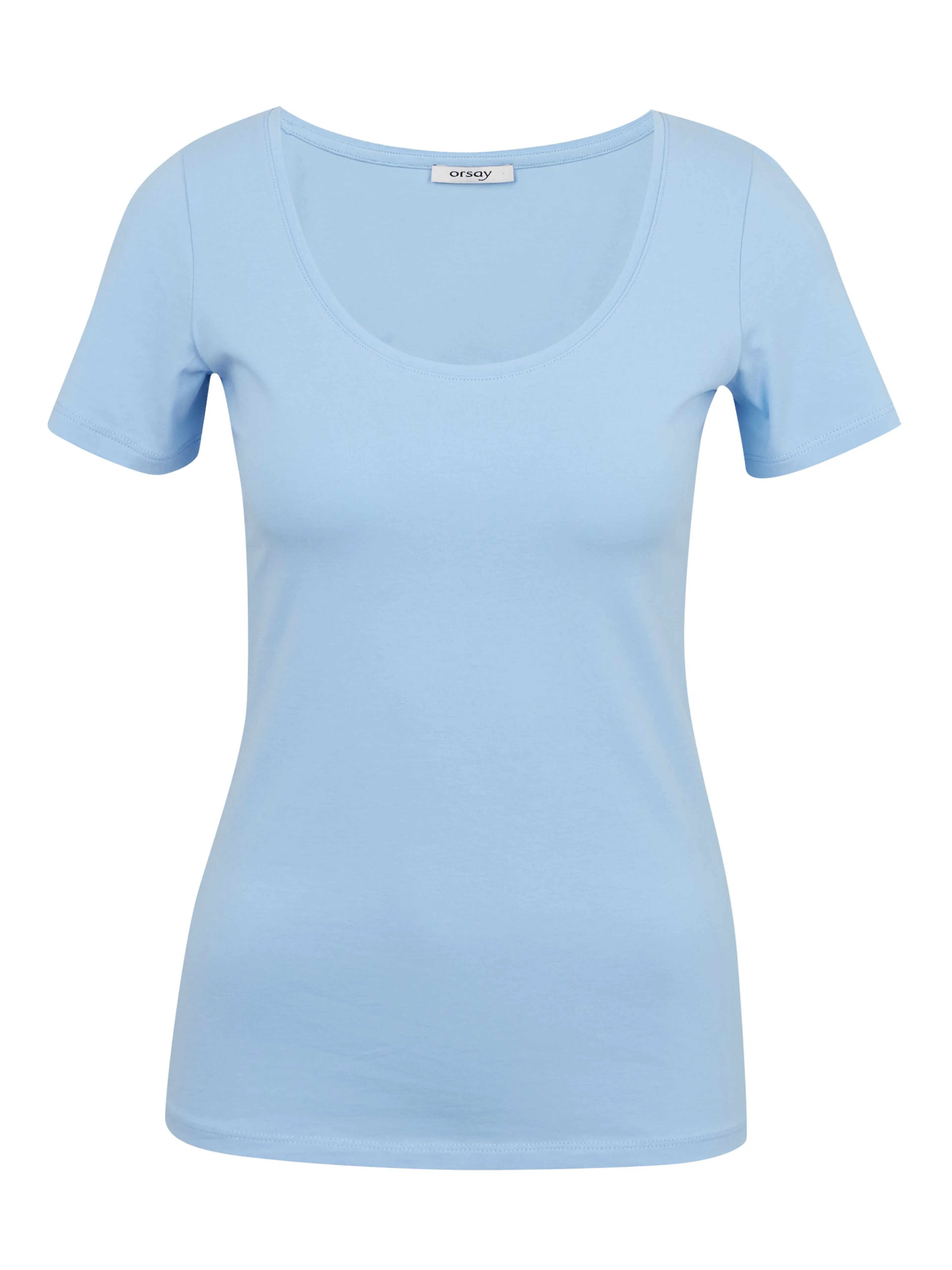 Hellblaues Basic-T-Shirt ORSAY