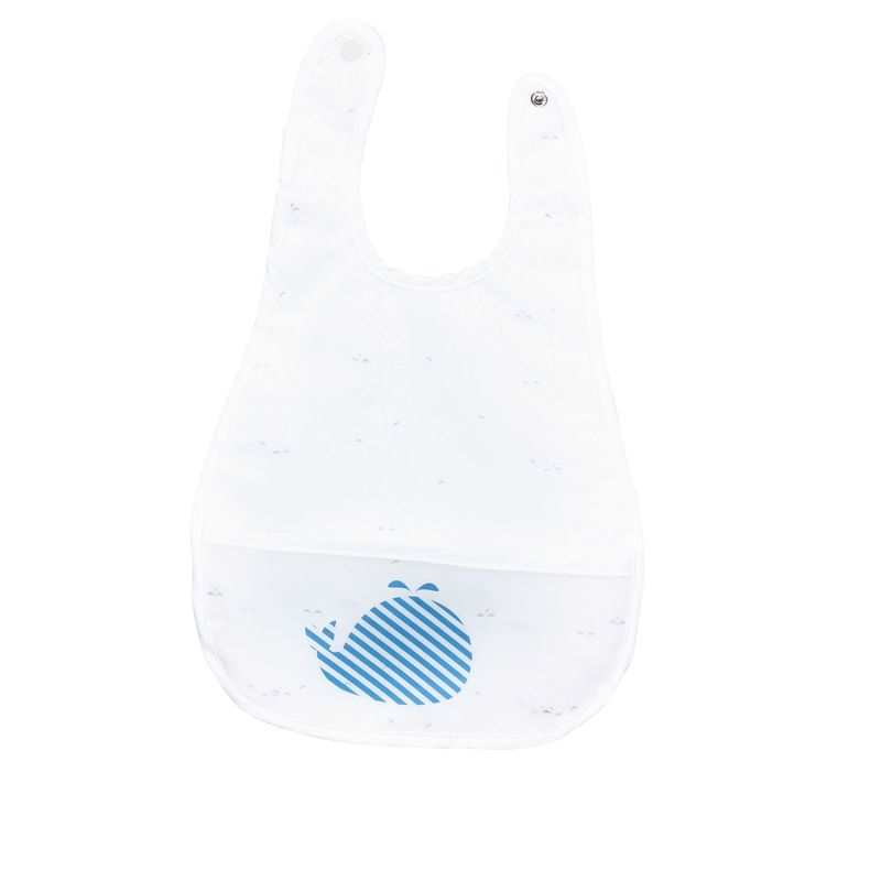 Bavoir Blue baleine
