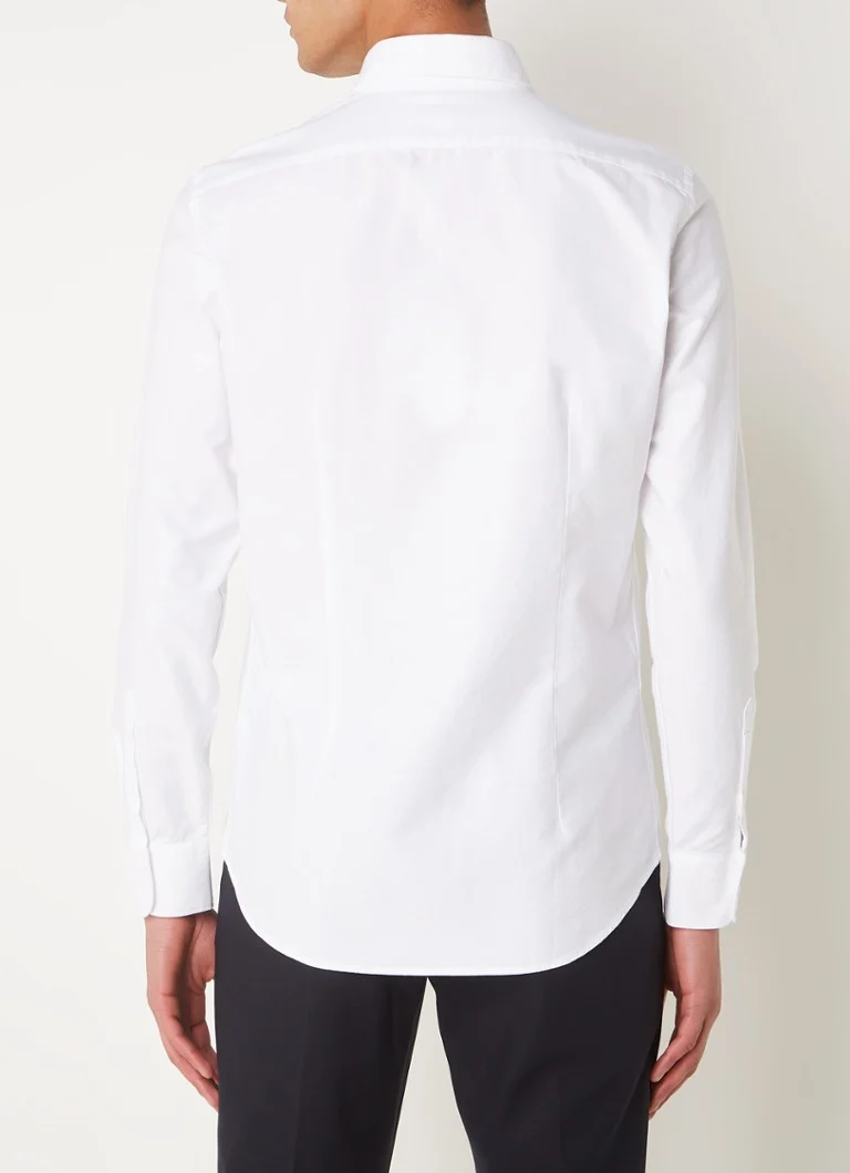 Cămașă Reiss Greenwich slim-fit cu buzunar la piept