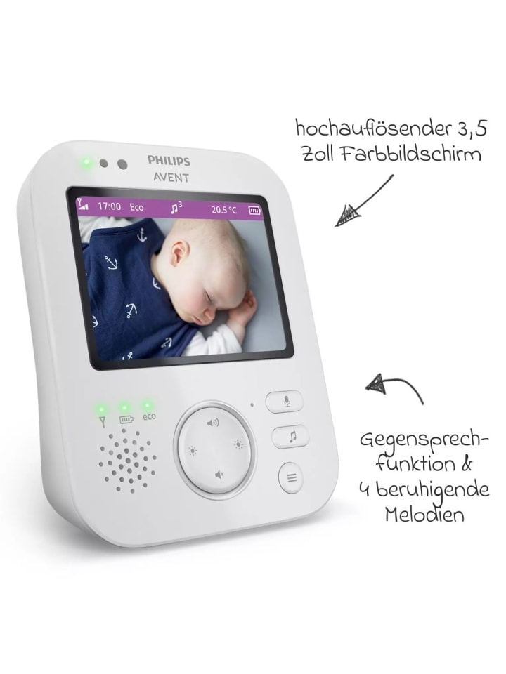 Philips Avent Video-Babyphone Premium SCD892/26 - inkl. in weiss günstig kaufen onesize
