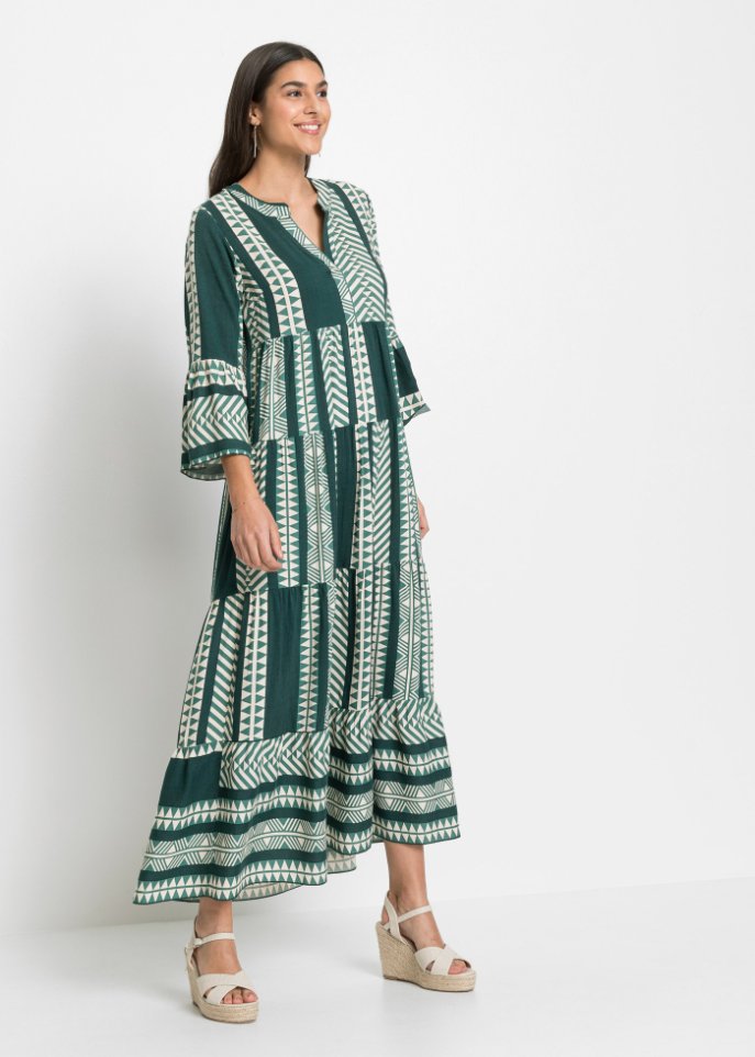Maxikleid mit Druck