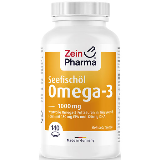 OMEGA-3 1000 mg Seefischöl Softgel-Kapseln hochdo.  140 St  Kapseln