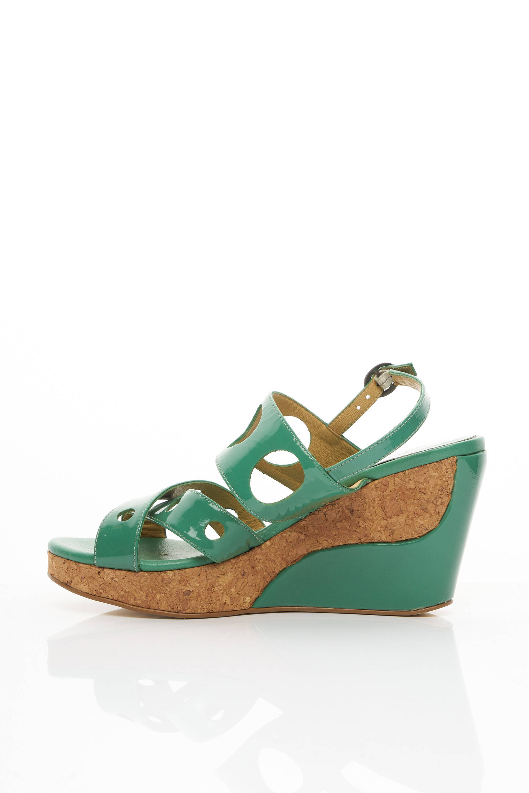 Paradoxale Sandales Nu Pieds Femme couleur vert