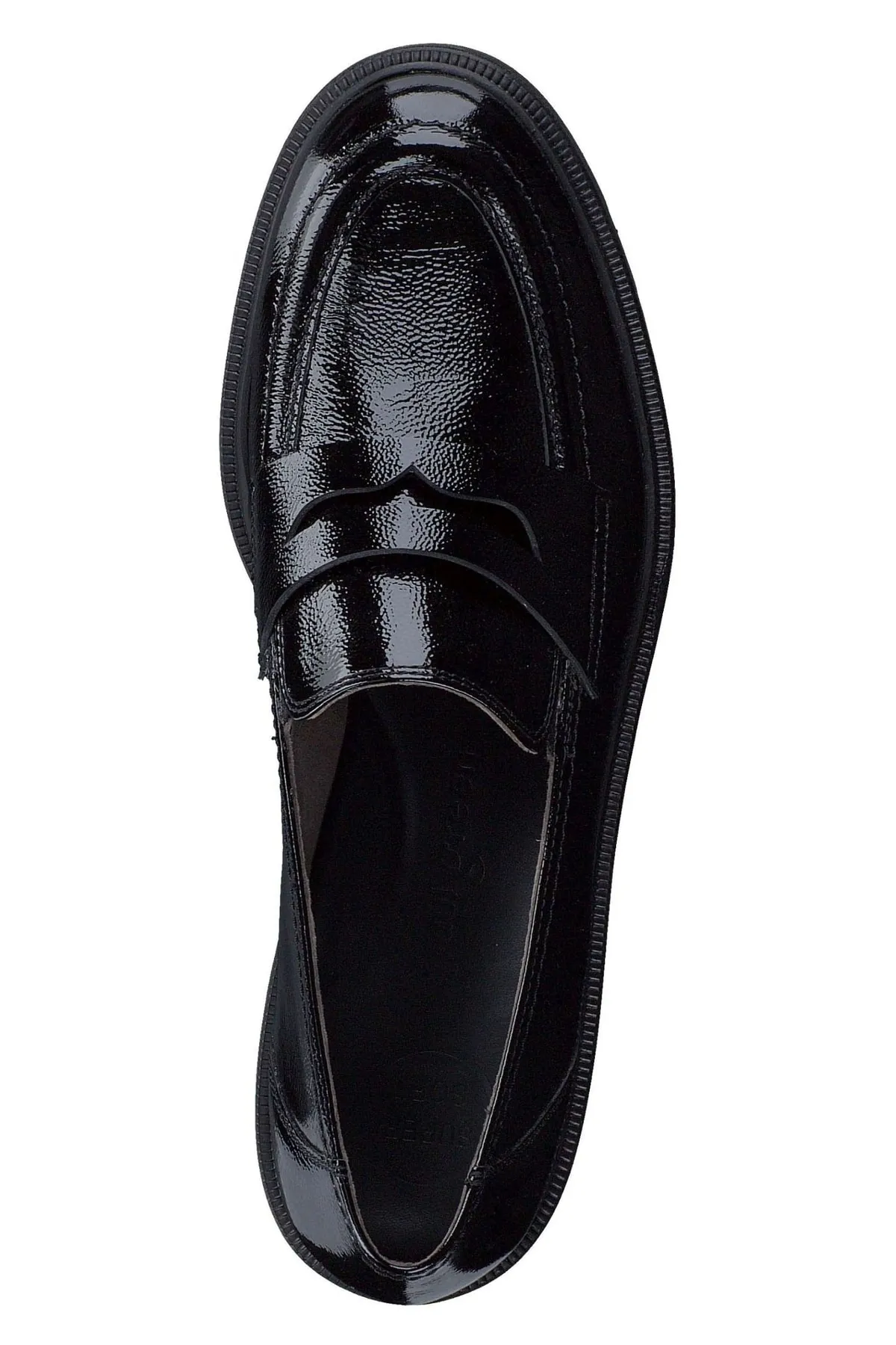 Paul Green  Flacher Schuh - Schwarz - Blockabsatz