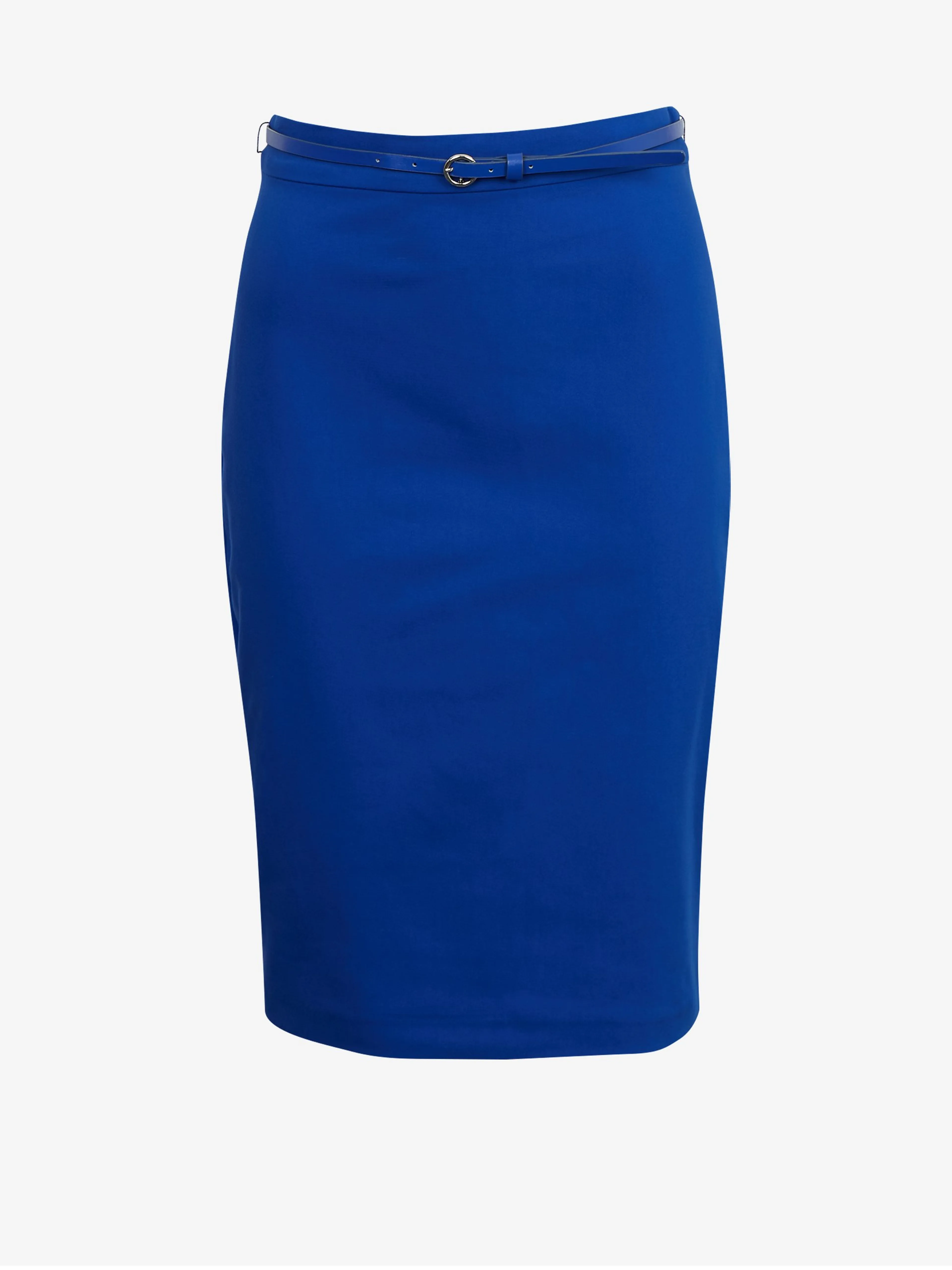 Blauer Damenrock mit Gürtel ORSAY