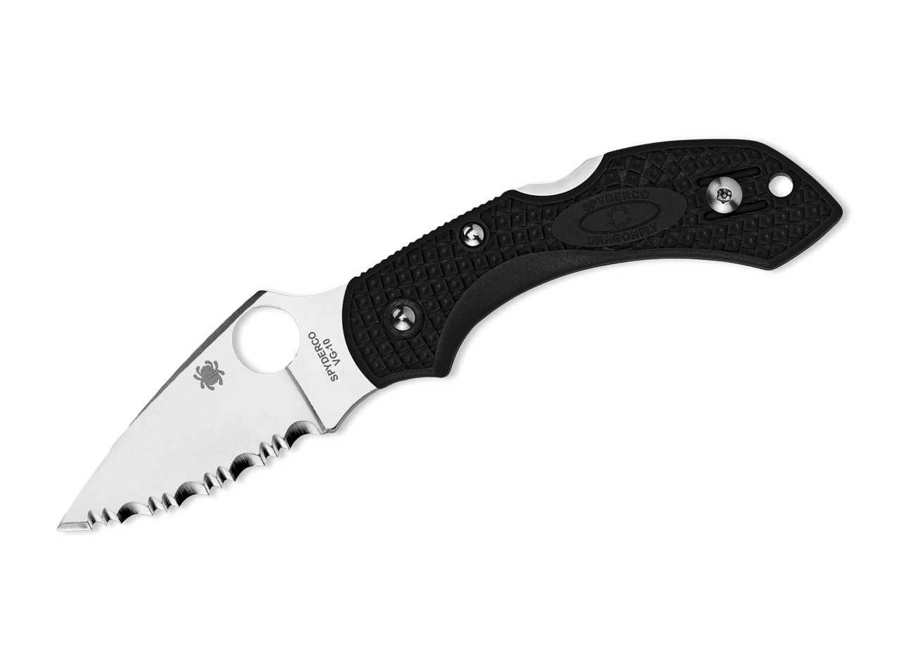 Dragonfly 2 Lightweight Black Serrated
