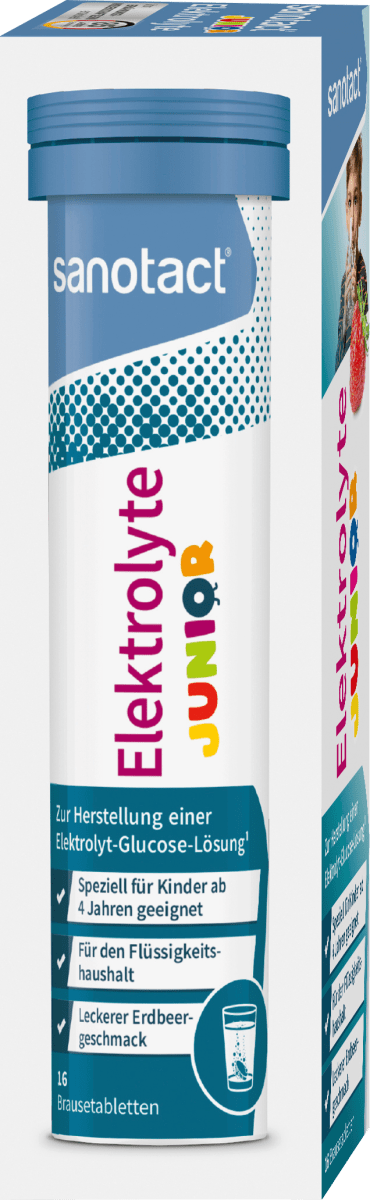 Elektrolyte Junior Brausetabletten 16 St, 65 g