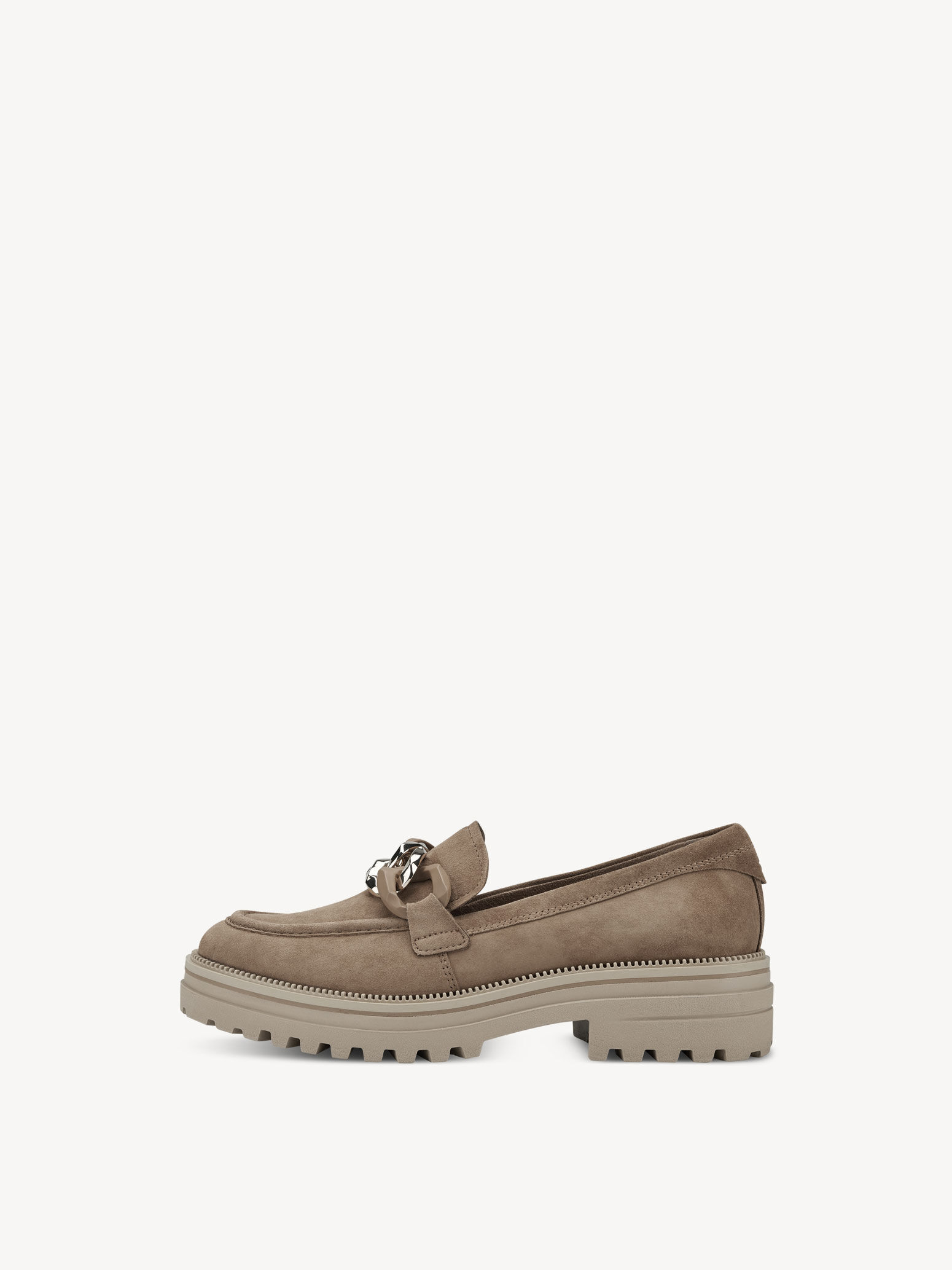 Slipper en cuir - marron