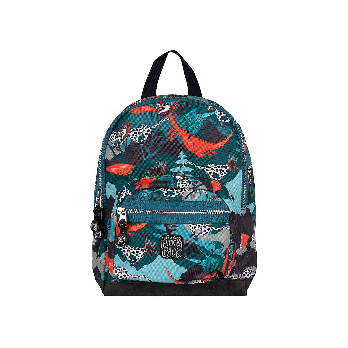 Kinderrucksack S Forest Dragon Multi Green