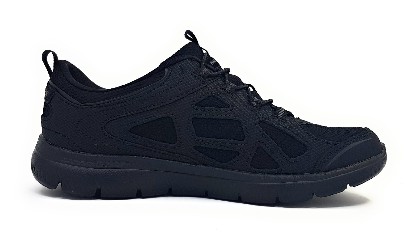 Skechers Summits - Build in 12981 Schwarz BBK Black