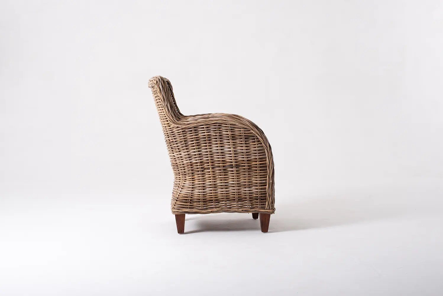 Novasolo Rattanstuhl Wickerworks (2er-Set Stühle, 2 St), Standard Rückenlehne, Baron, Baron Stuhl (2er-Set)