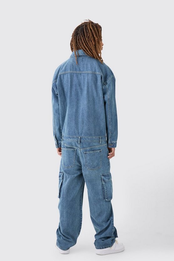 Oversize Denim-Boilersuit