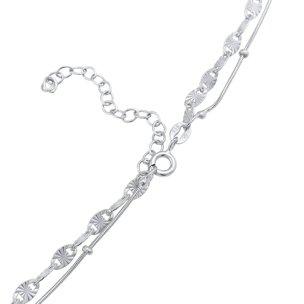 Elli Elli Collier Pendentif Demi-Lune Astro Trend en argent sterling 925 pour femme collier