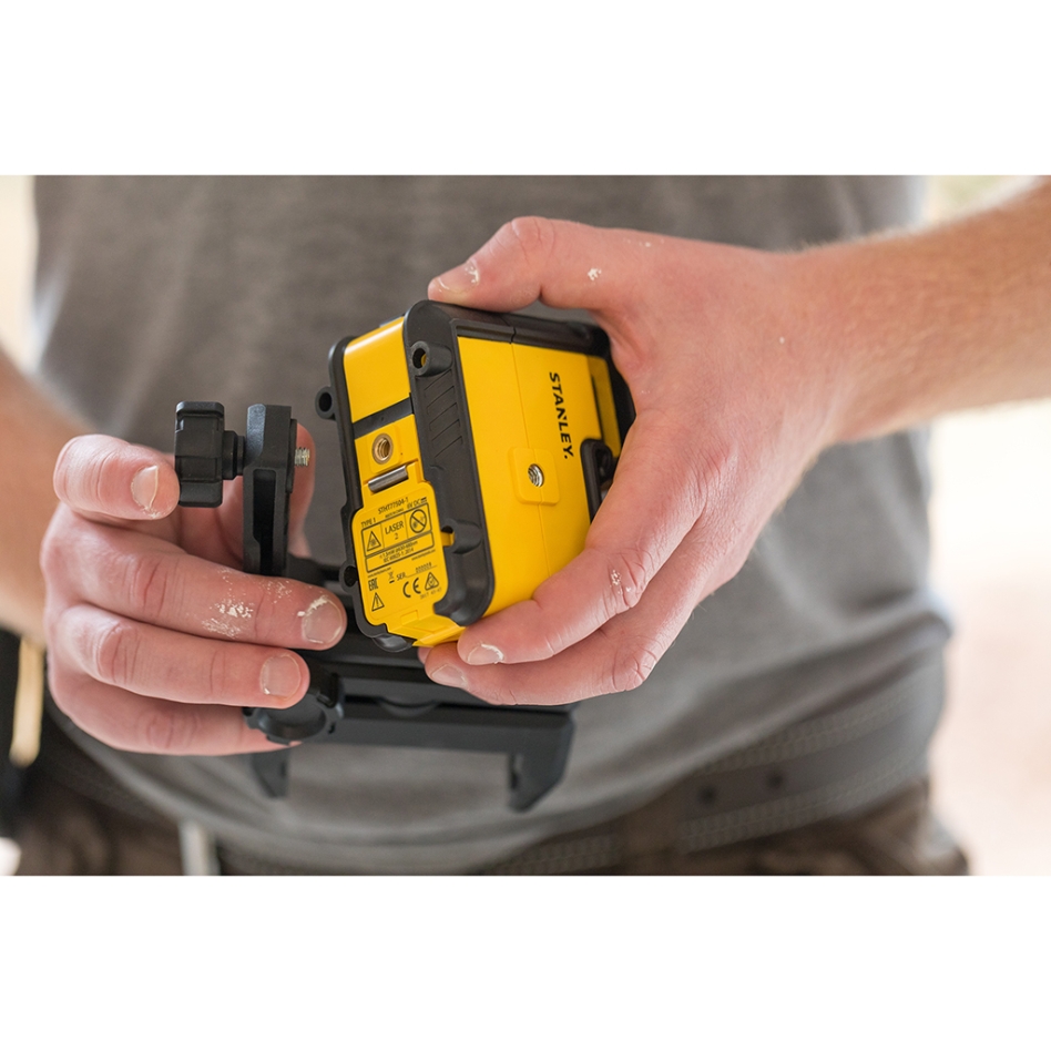 Stanley STHT77504-1 SLL360 keresztvonalas lézer 360° piros