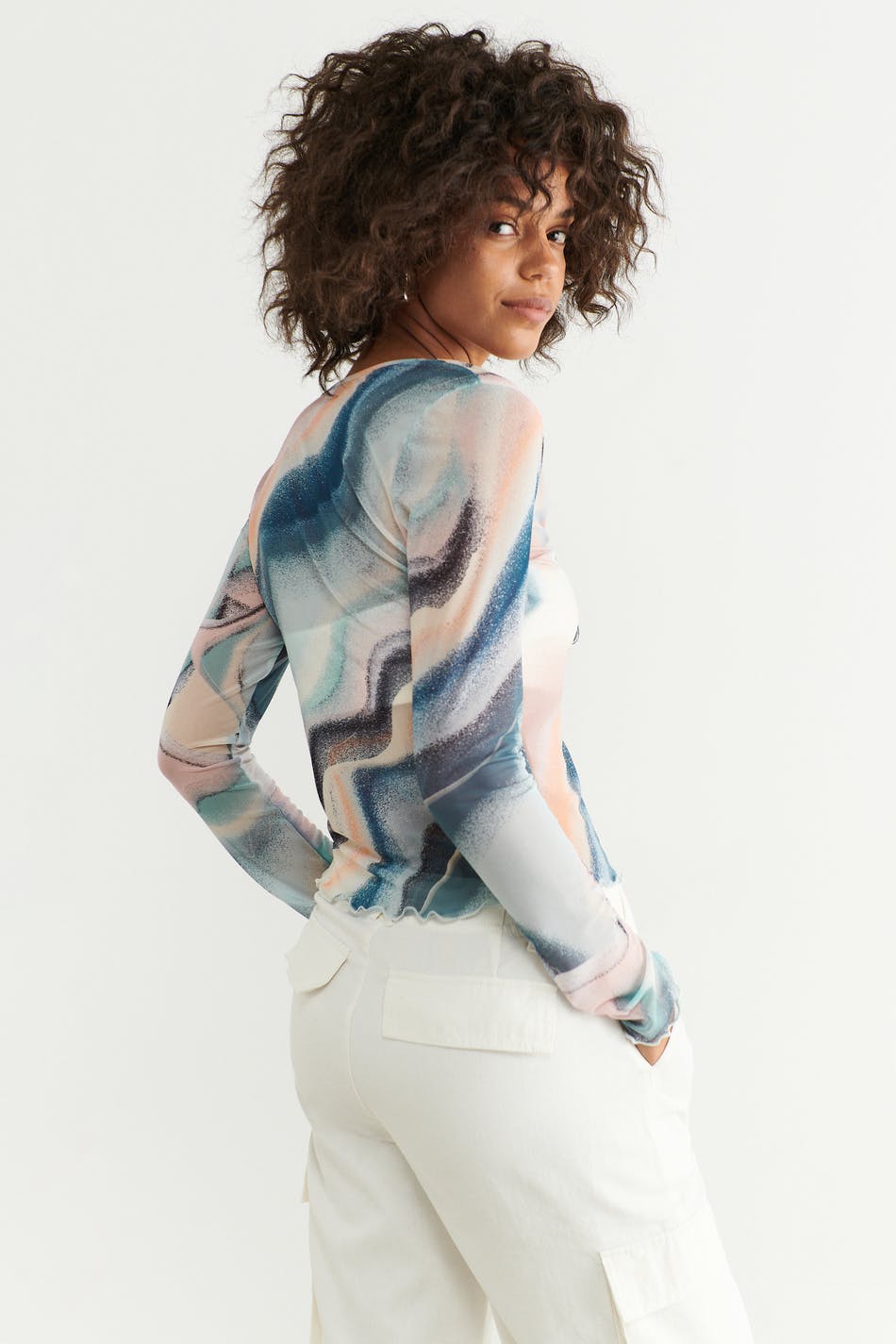 Milla mesh top