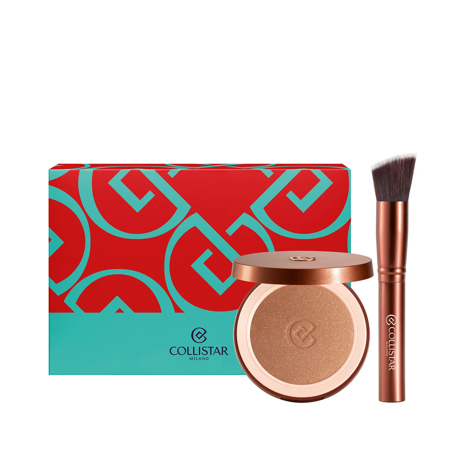 Gesichtsbronzer-Set mit seidigem Effekt – Make-up-Set, Bronzer