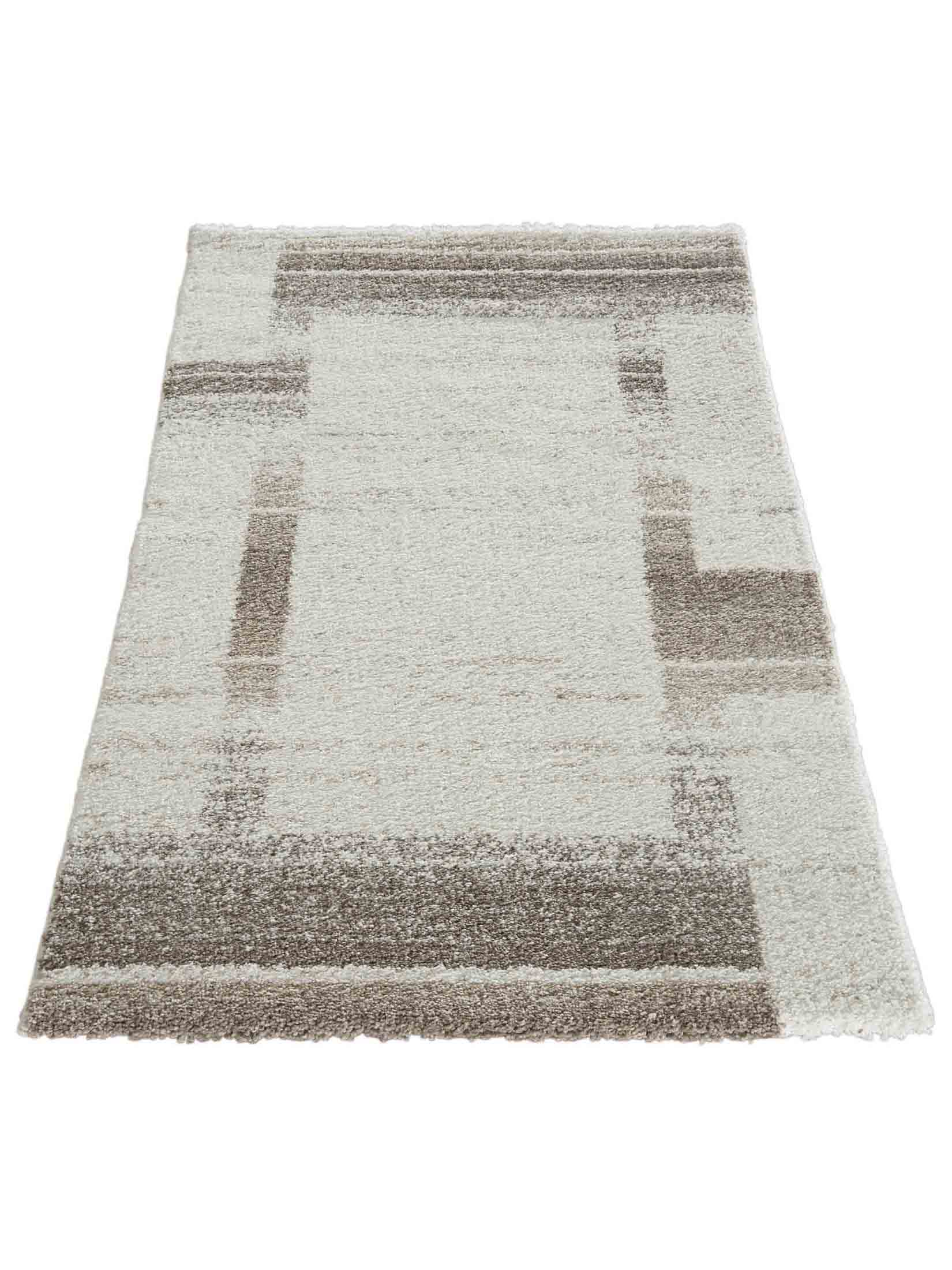 Night Life Moderner Teppich, Creme