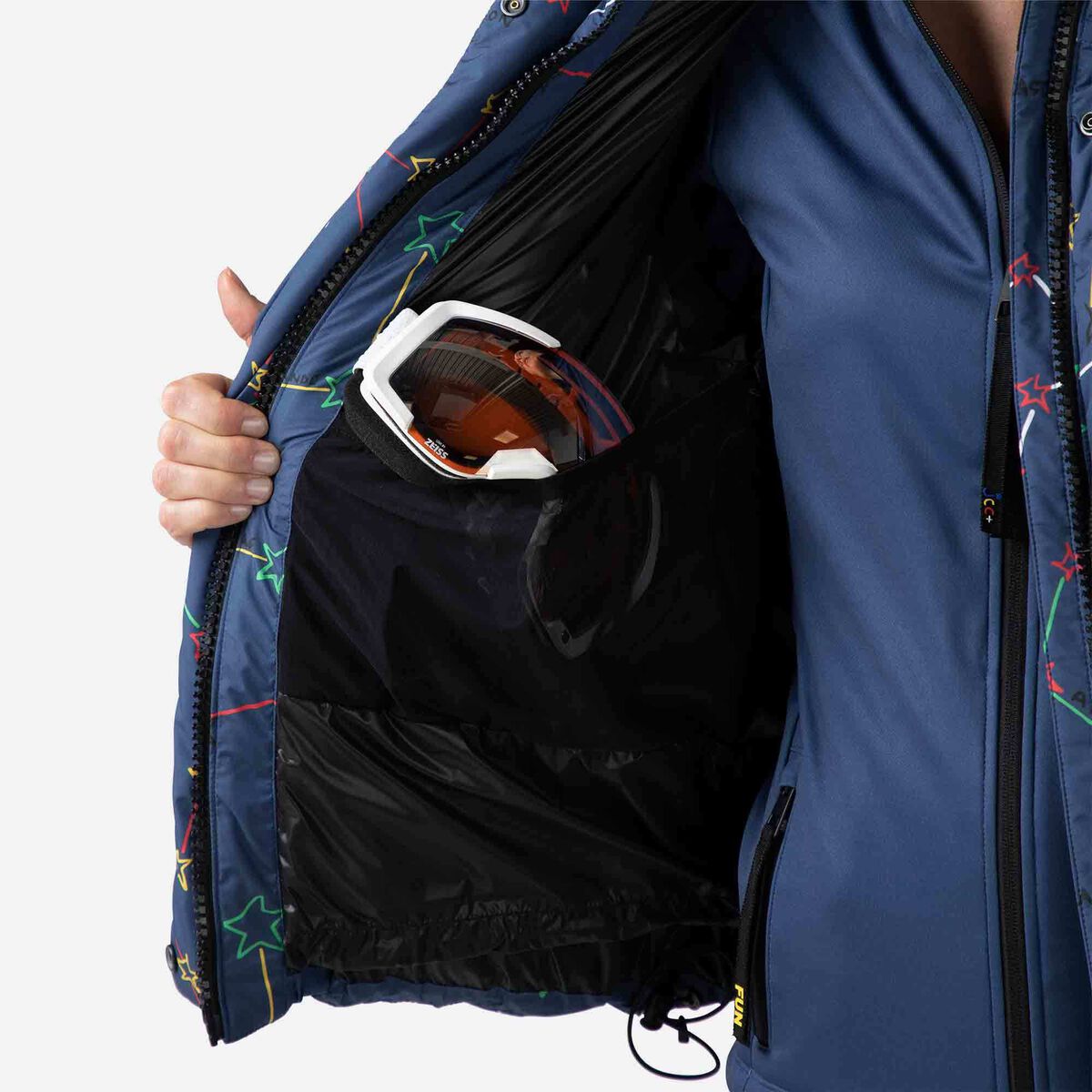 JCC Modul Printed Down Bomberjacke für Damen