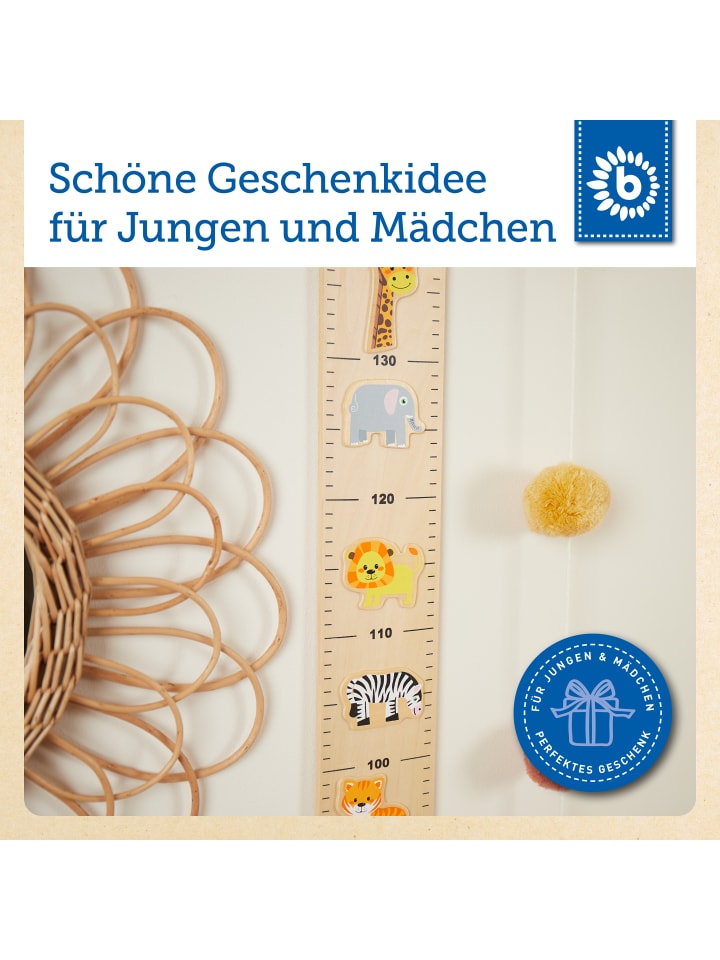Bieco Spielwaren Messlatte Zoo in Mehrfarbig günstig kaufen onesize