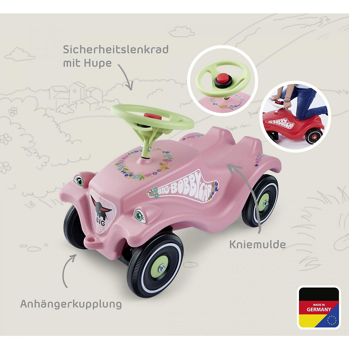 BIG-Bobby-Car-Classic Flower