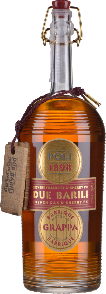 Poli Grappa Due Barili 0,7 Liter in Holzkiste
