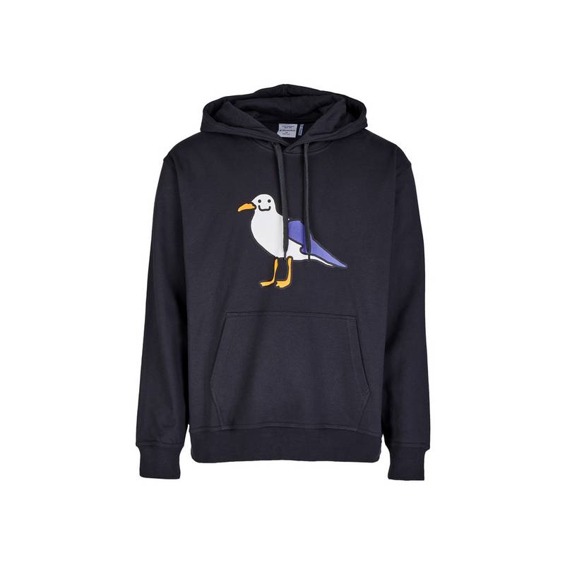 Cleptomanicx Smile Gull Hoodie Herren