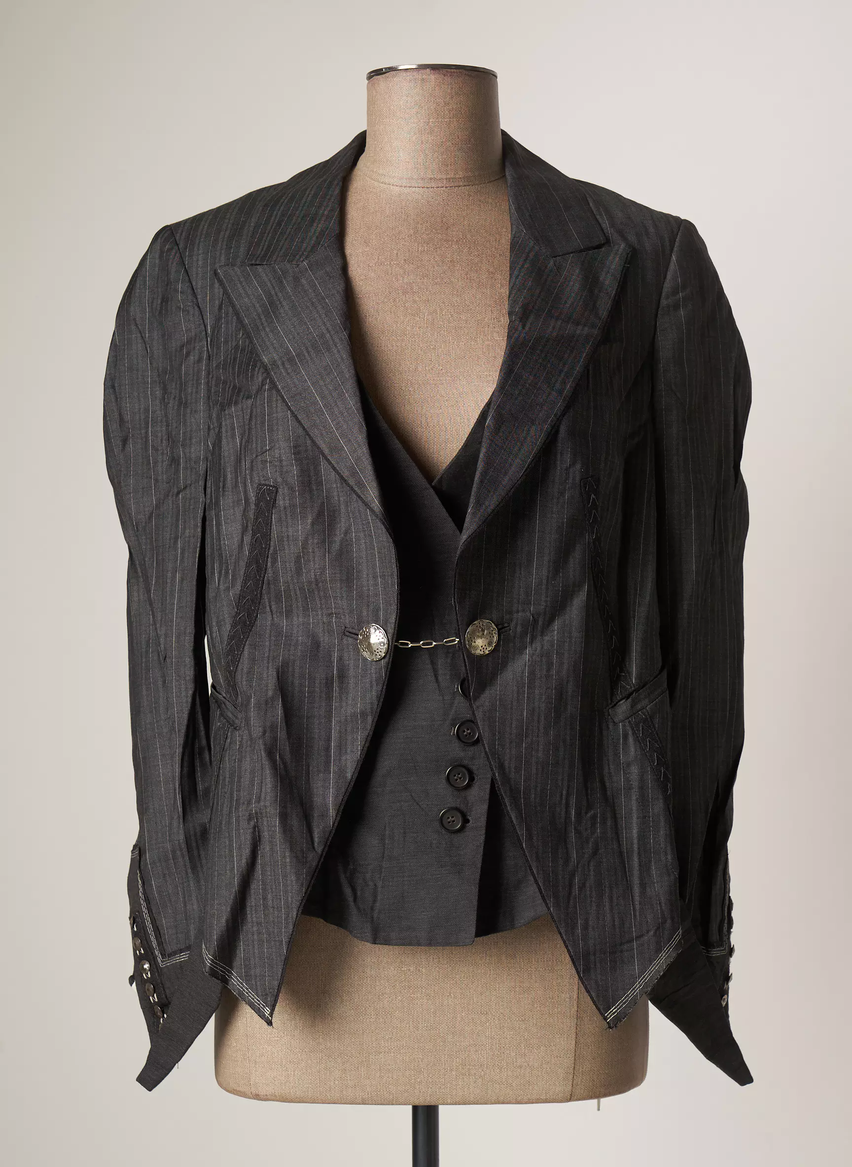 Marithe Francois Girbaud Vestecasual Femme couleur gris