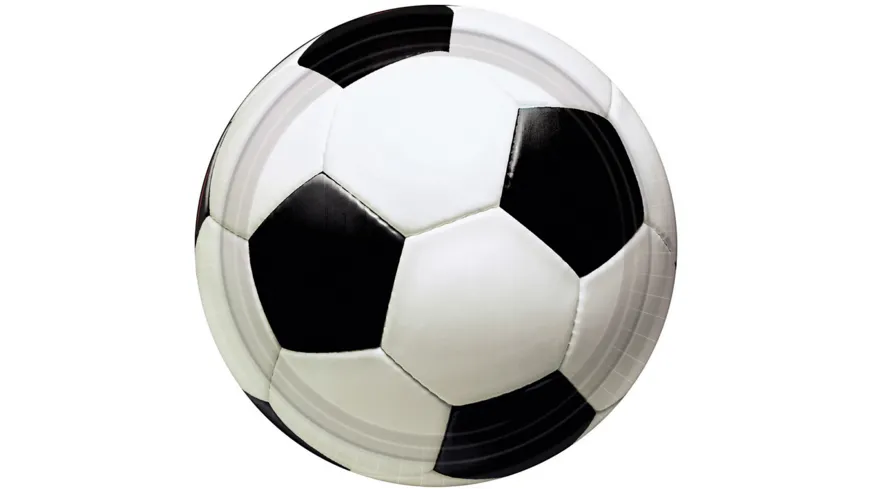 Amscan - CHAMPIONSHIP SOCCER Teller 23cm 8 Stück