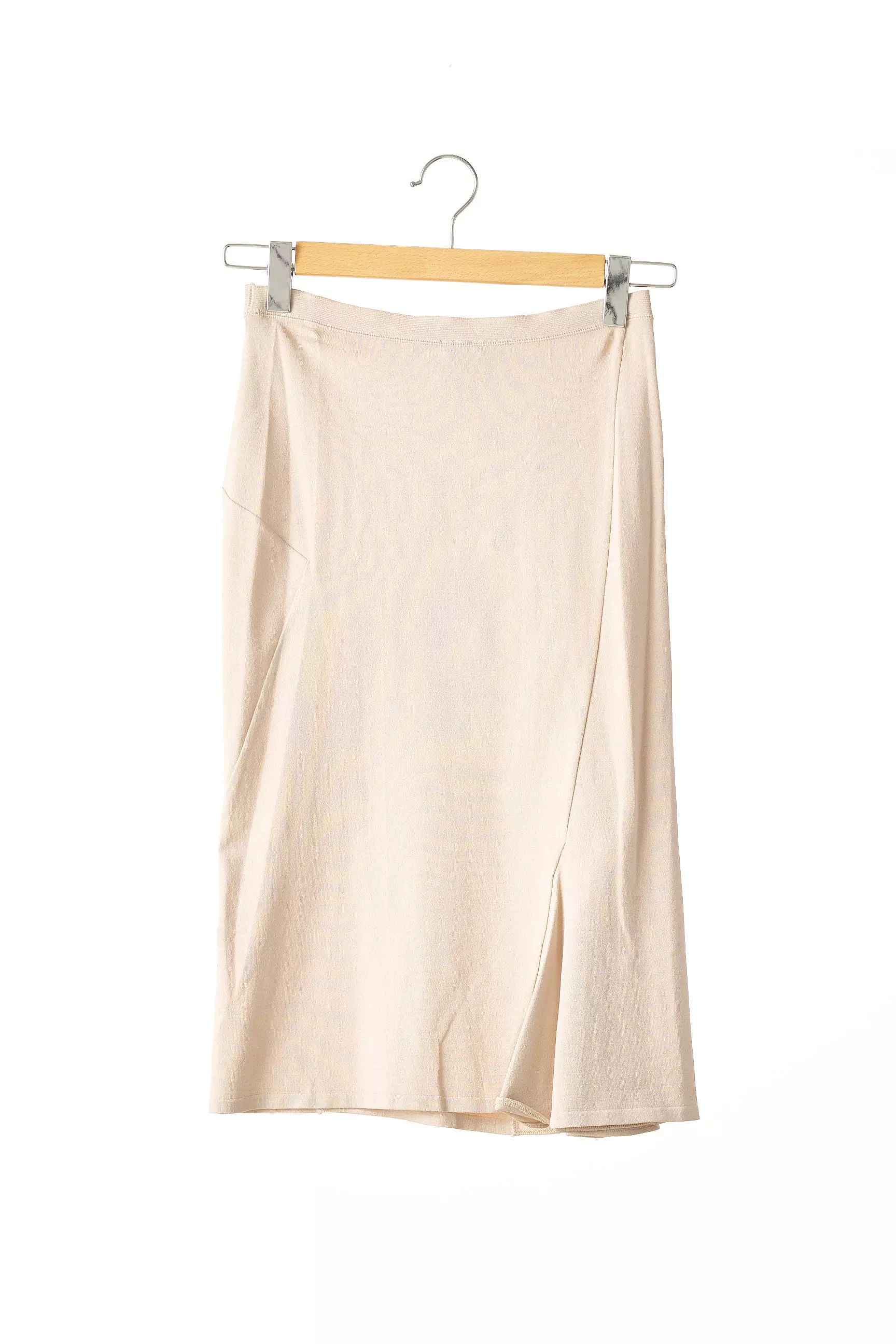 Lil Pour L Autre Jupes Mi Longues Femme couleur beige