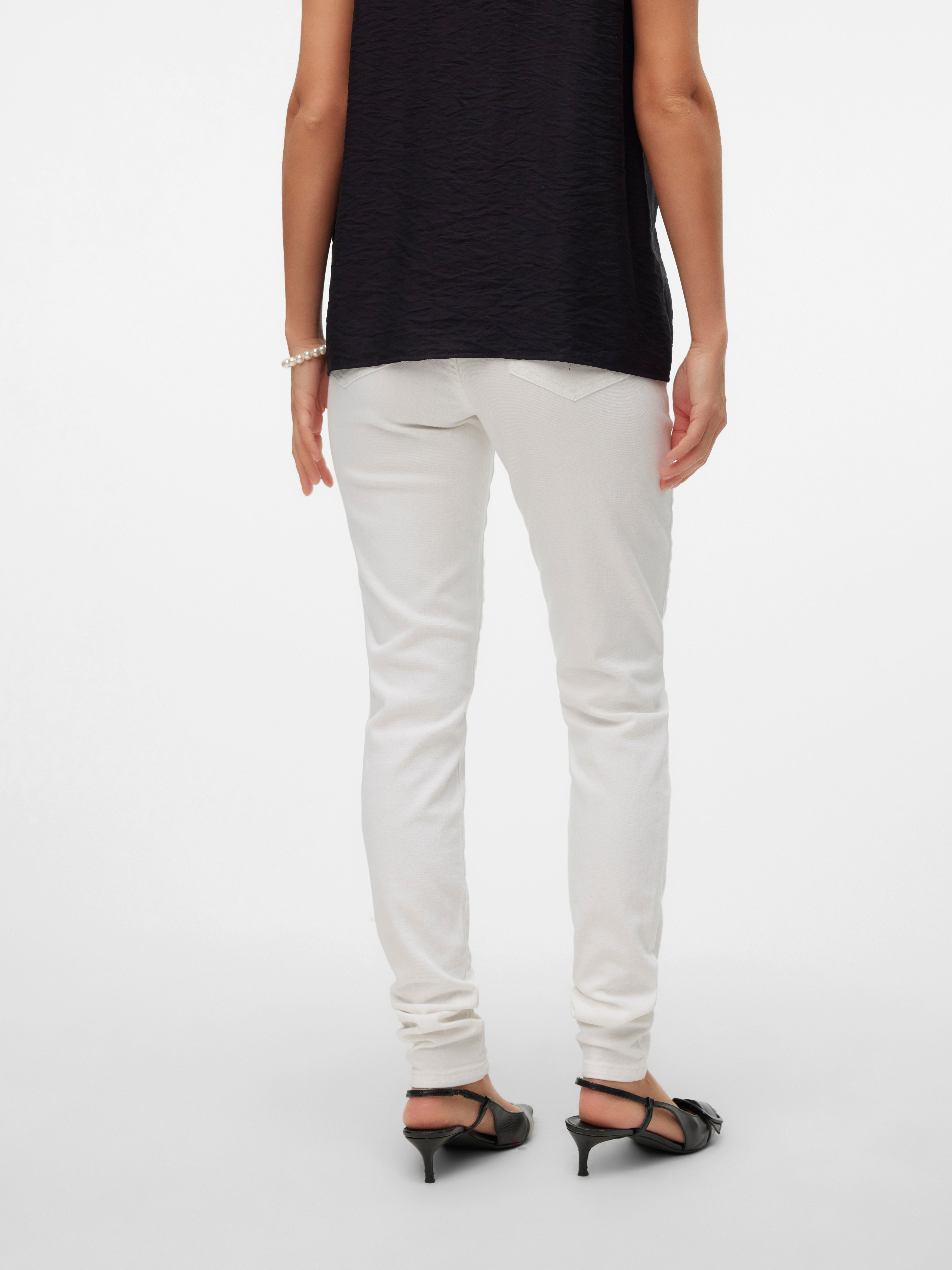 Slim Fit Mittlere Taille Jeans