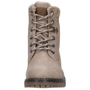 Puccetti Schnür Boots in beige