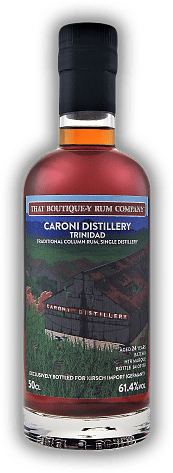 That Boutique - Y Rum Company Caroni Trinidad Traditional Column Rum 24 Years Batch 9 (TBYR) 61,4% That Boutique - Y Rum Company Caroni Trinidad Traditional Column Rum 24 Years Batch 9 (TBYR) 61,4% Schwerer Melasse-Rum mit einzigartigem Geschmackspro