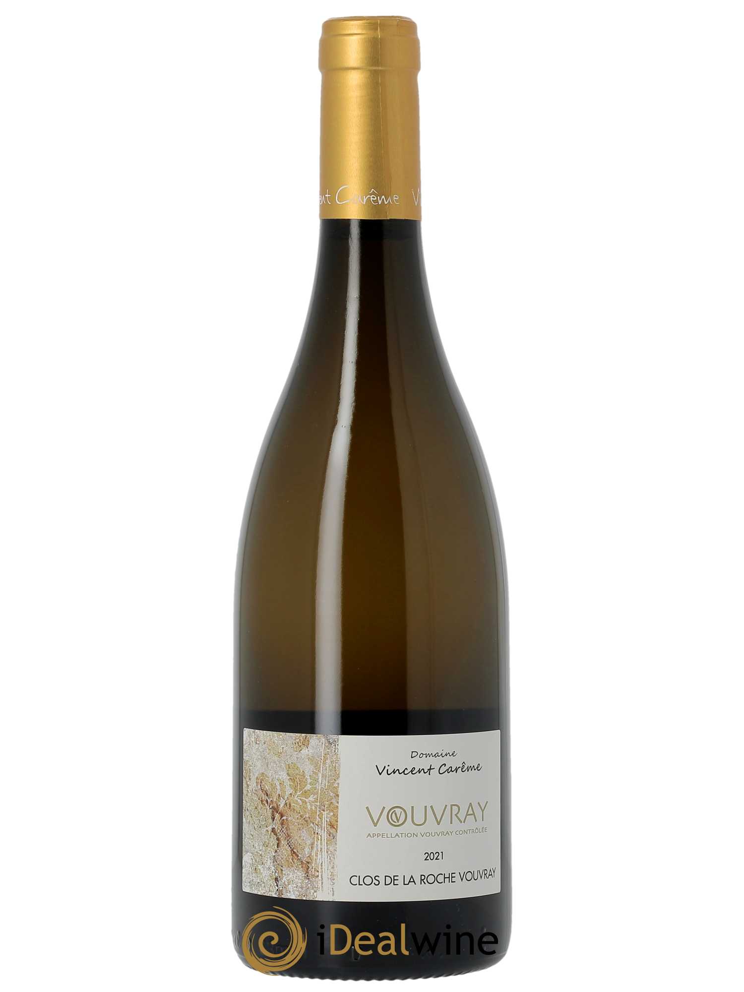 Vouvray Sec Clos de La Roche Vouvray Vincent Carême (Domaine)  2021 - Lot de 1 Bouteille