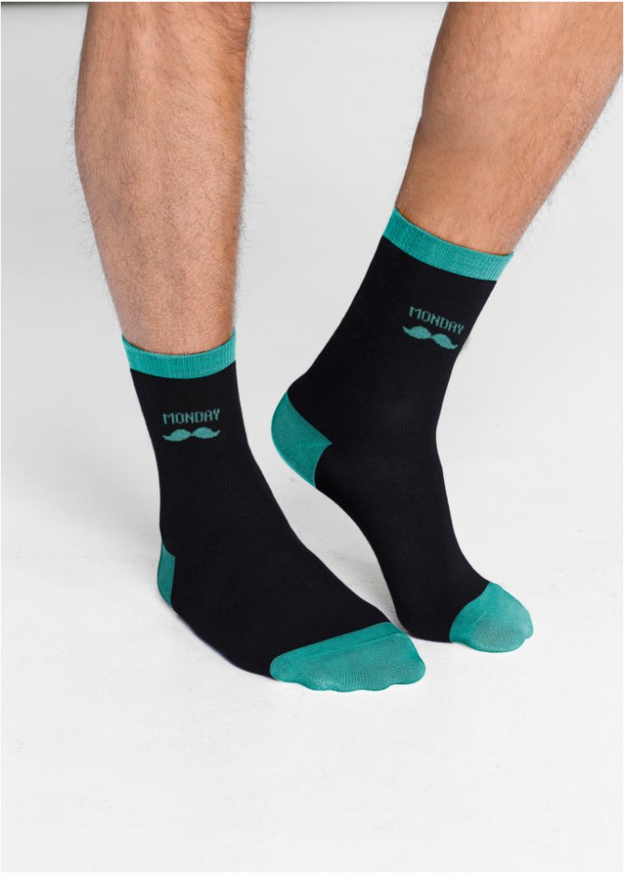 Socken Wochentage (7er Pack) mit Bio-Baumwolle