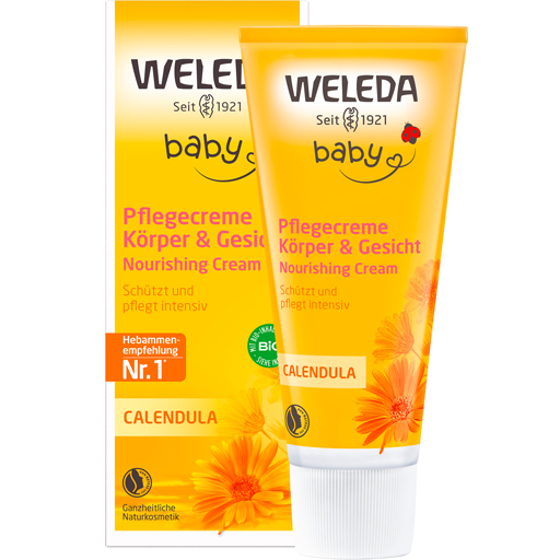 WELEDA Calendula Pflegecreme Körper & Gesicht  75 ml  Creme