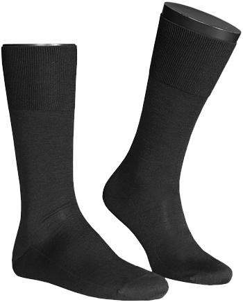 Falke, Serie Luxury No.4, Socken, Seide, schwarz