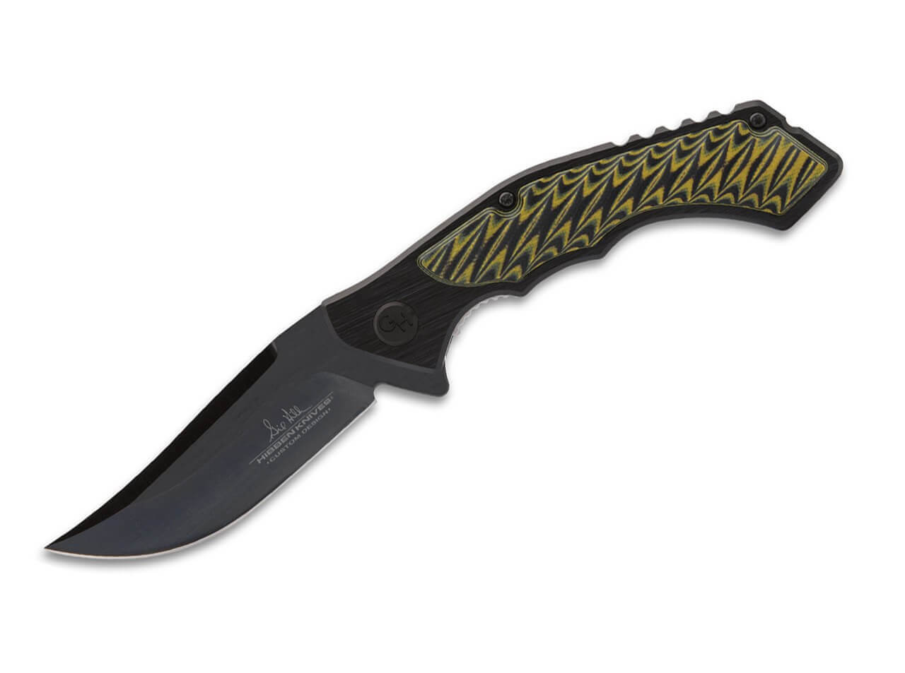 Gil Hibben Whirlwind Yellow Jacket Pocket Knife
