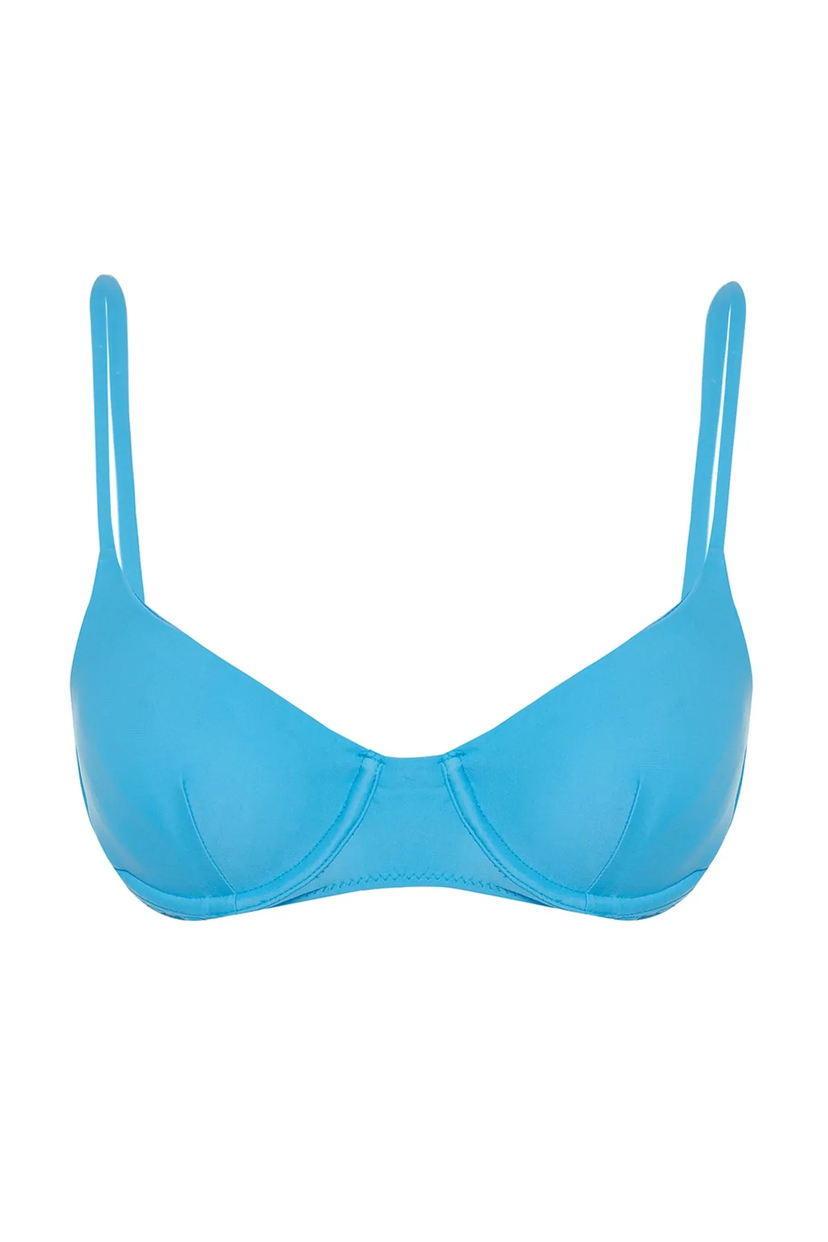 Trendyol Collection  Blaues Bügel-Bikinioberteil TBESS22BU0108