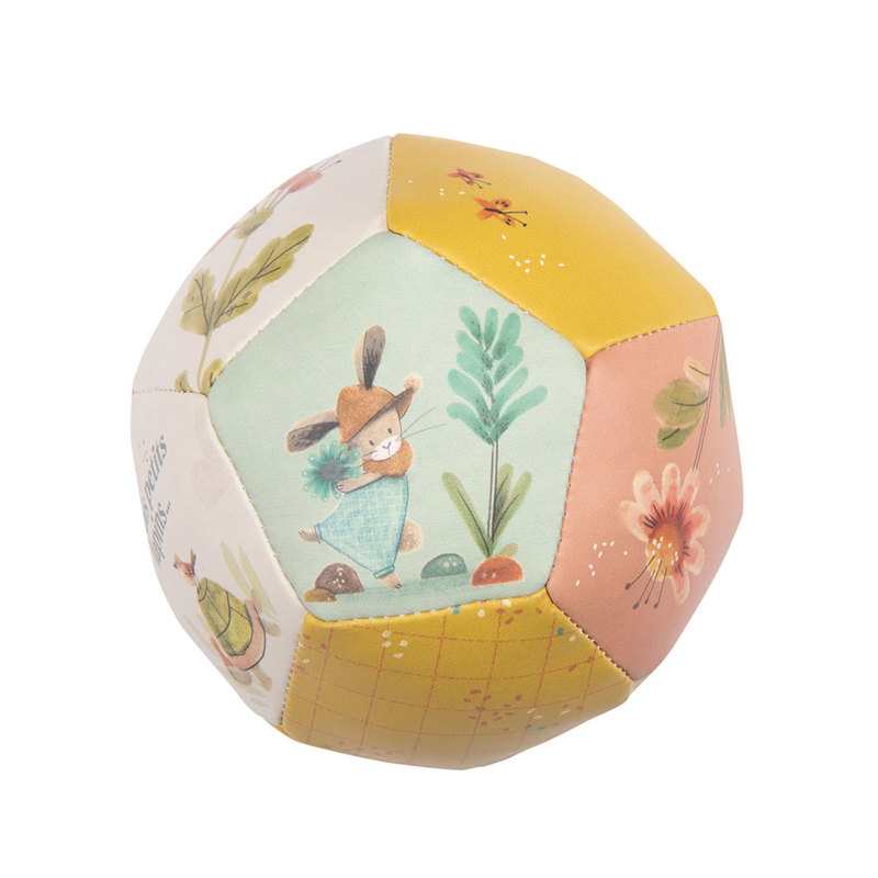 Ballon souple Trois petits lapins Moulin roty