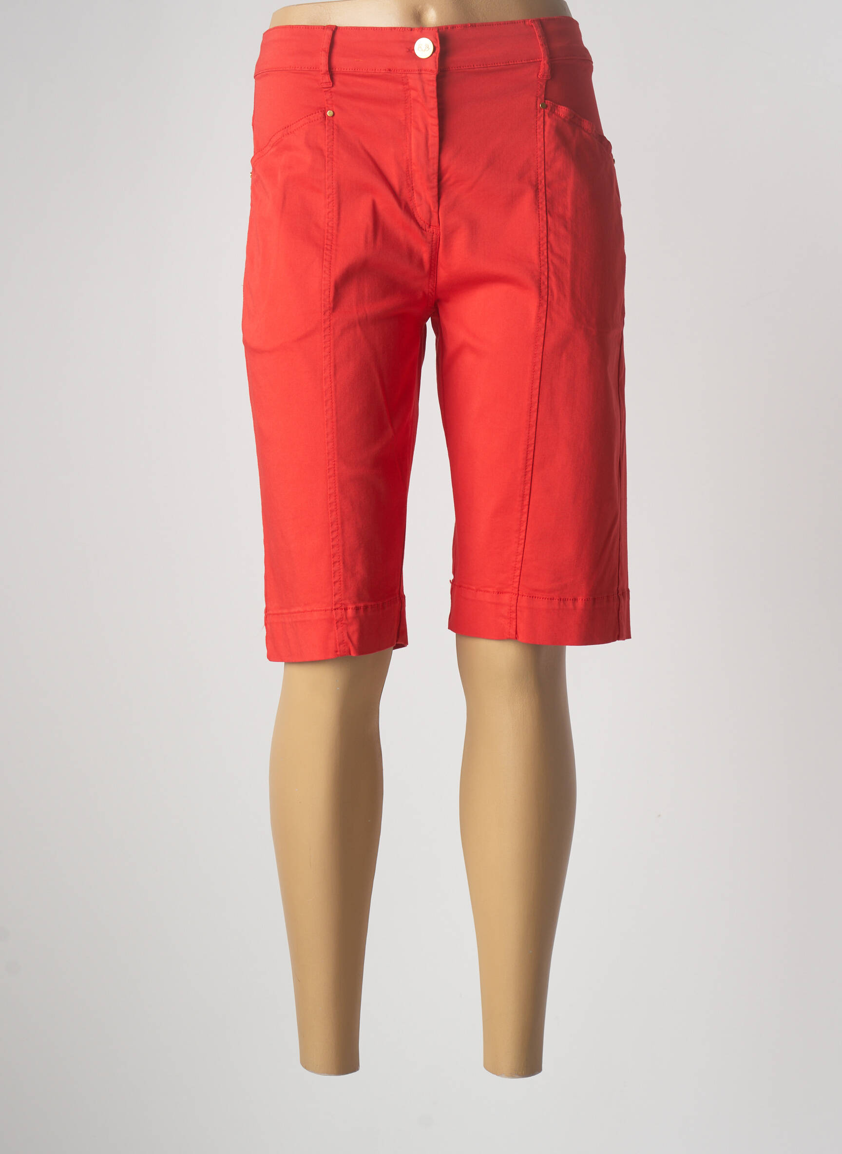 Paul Brial Bermudas Femme couleur rouge