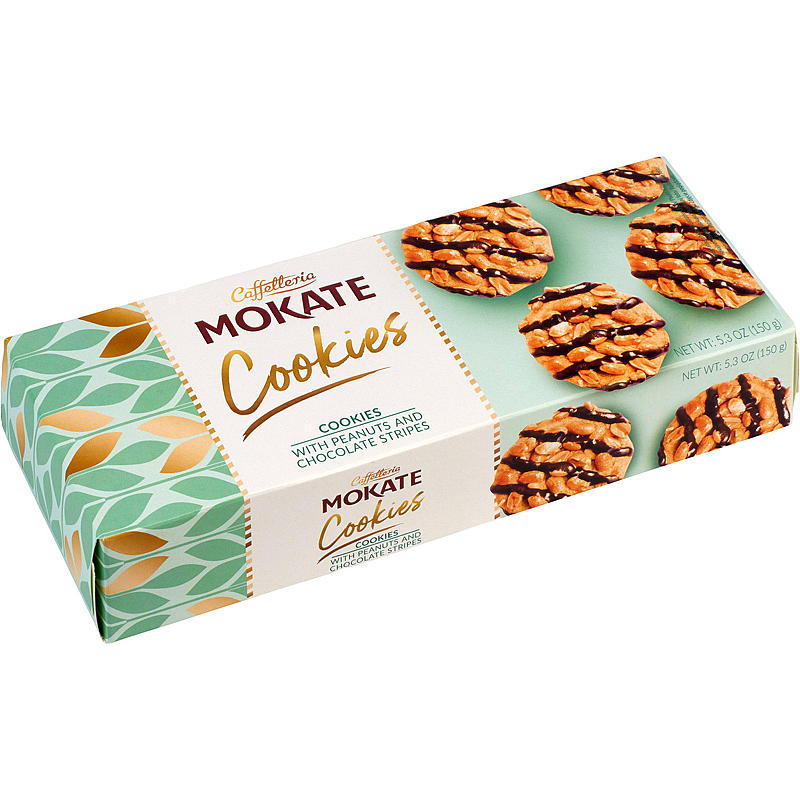 Mokate Kjeks peanøtt 150 g m/sjokolade