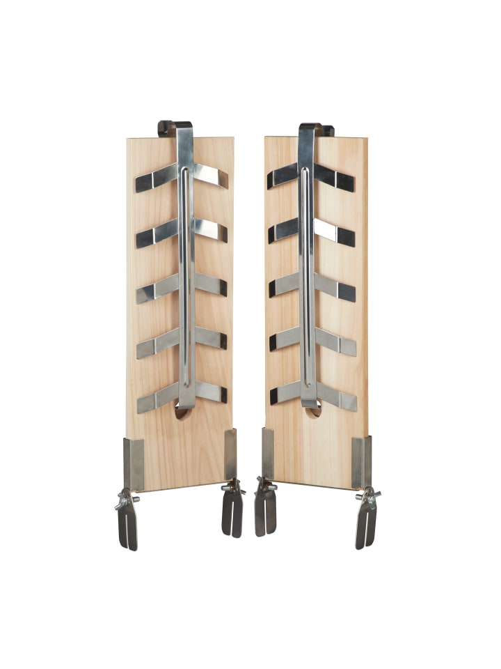 relaxdays 2er Set: Flammlachsbretter in Natur günstig kaufen onesize