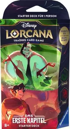 Disney Lorcana: Das Erste Kapitel - Starter Deck Smaragd und Rubin (Deutsch)