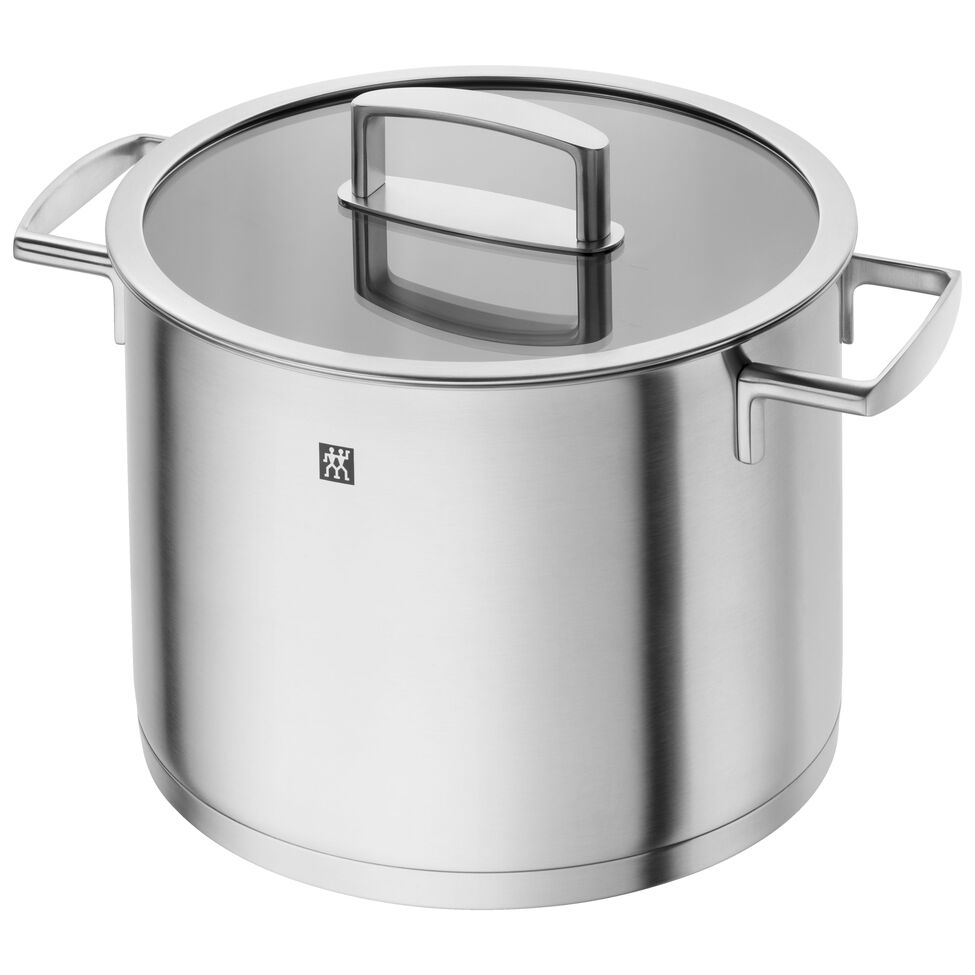 Kochtopf hoch 24 cm, 18/10 Edelstahl