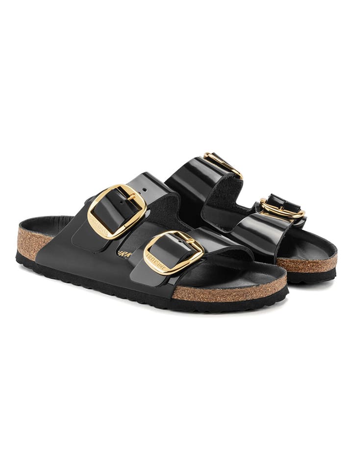 Birkenstock Leder-Pantoletten 