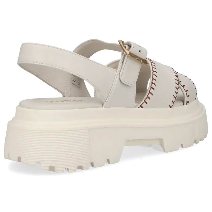 Hogan - Sandalen H644 Kalbsleder - grau