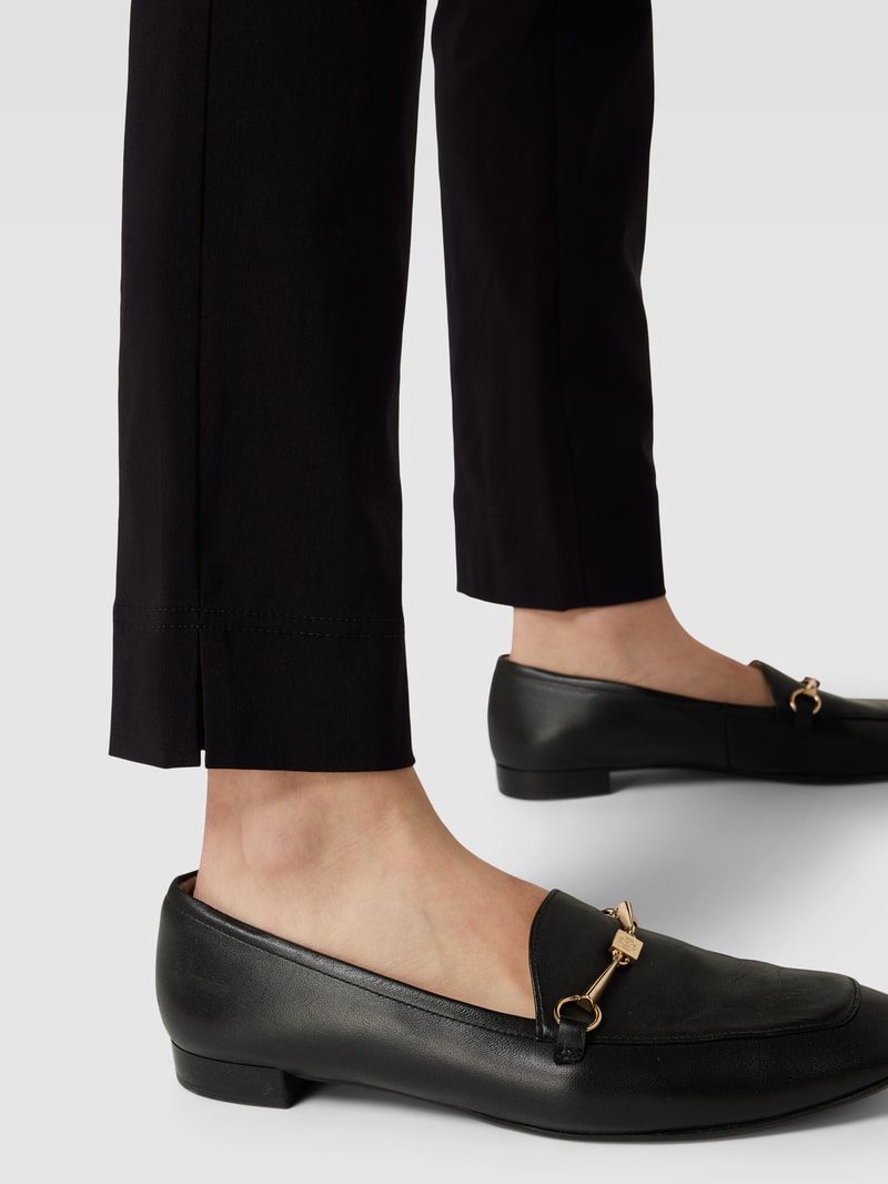 Stoffhose mit Eingrifftaschen Modell 'LOLI' in black